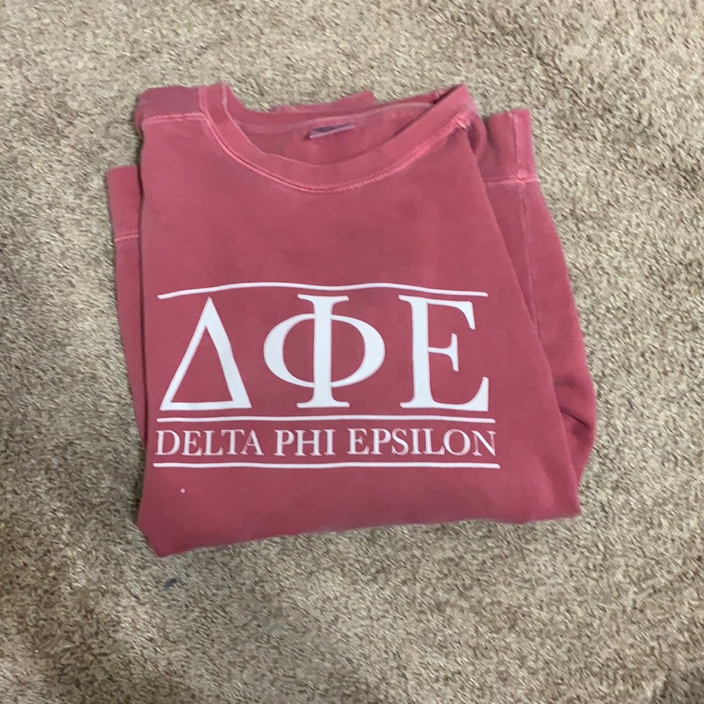 delta phi epsilon sweatshirt